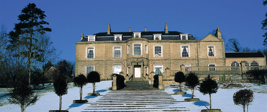 Combe Grove Manor Hotel Snowy Scene