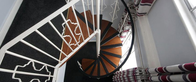 Kildare Street Hotel - Spiral Staircase