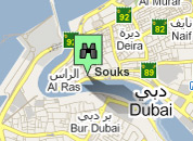 Dubai+city+map
