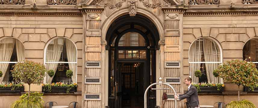 Intercontinental Edinburgh The George Entrance