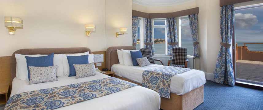 Livermead Cliff Hotel - Triple Room Sea View